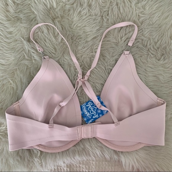 NEW free people pink Ari underwire neo bra 36C - Picture 5 of 9